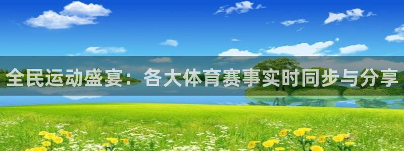 全民运动盛宴：各大体育赛事实时同步与分享